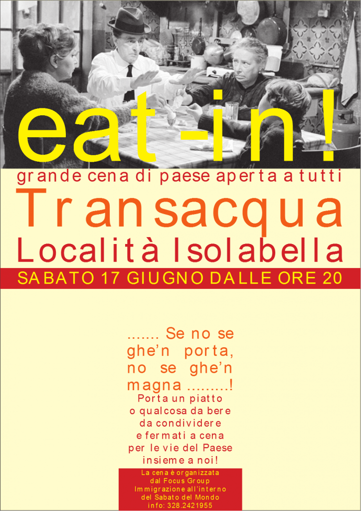 2017 Locandina Eat-In